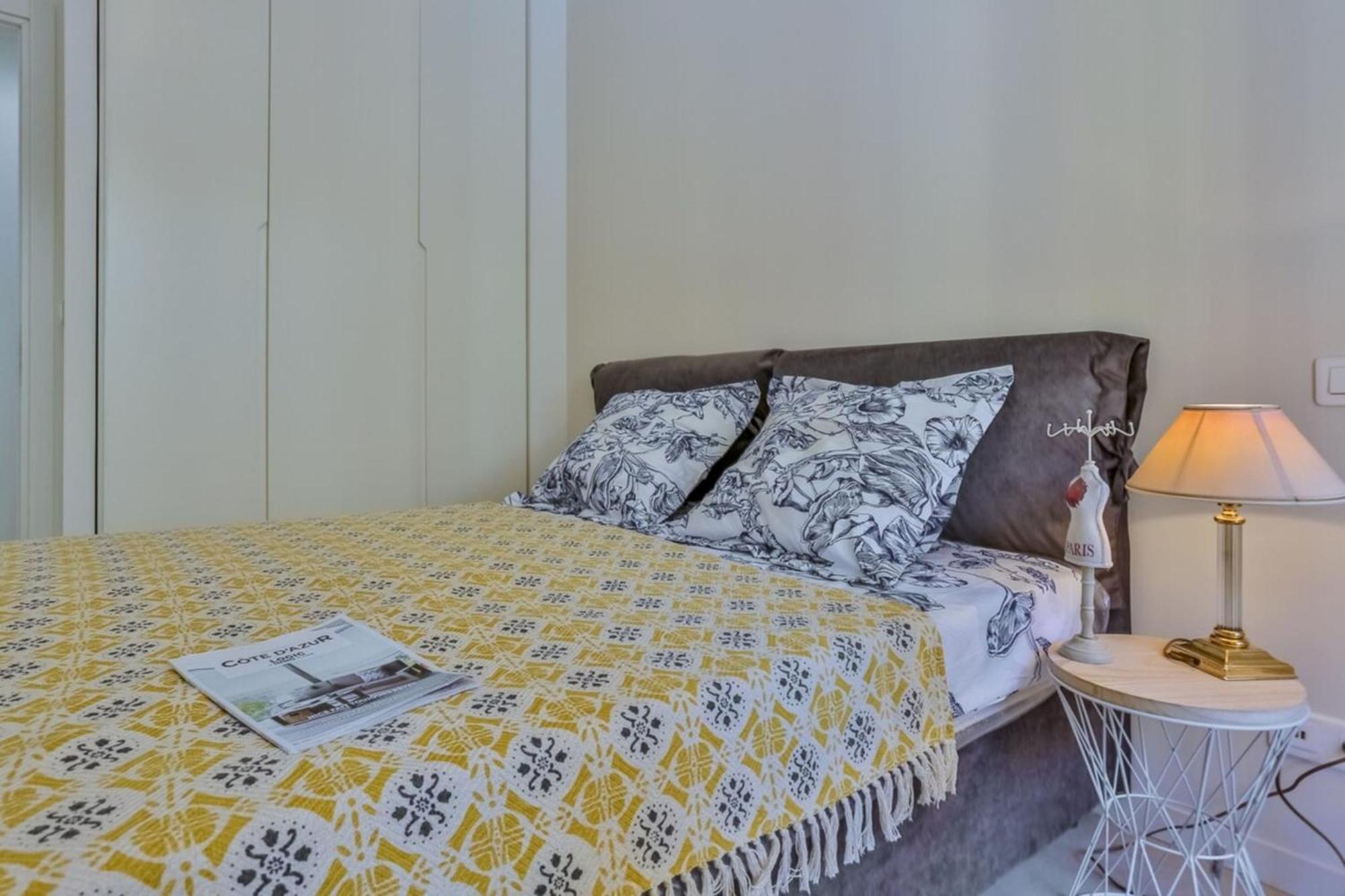 شقة France 82 Tp -1 Min From The Sea - Terrace - Parking نيس المظهر الخارجي الصورة